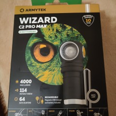 Налобный фонарь ARMYTEK WIZARD C2 PRO MAX F06701C 4000 lumens